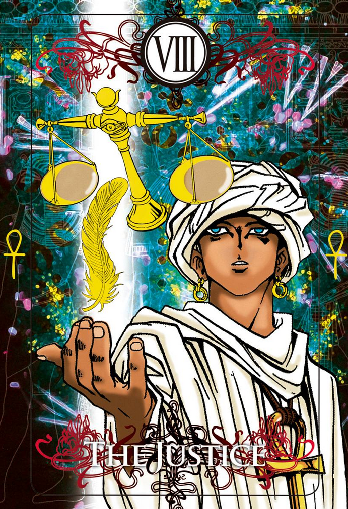 Carta del Tarot 08 - La Justicia