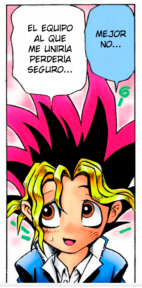 Panel Yugi: "Mejor, no...El equipo al que me uniría perdería de todas formas"